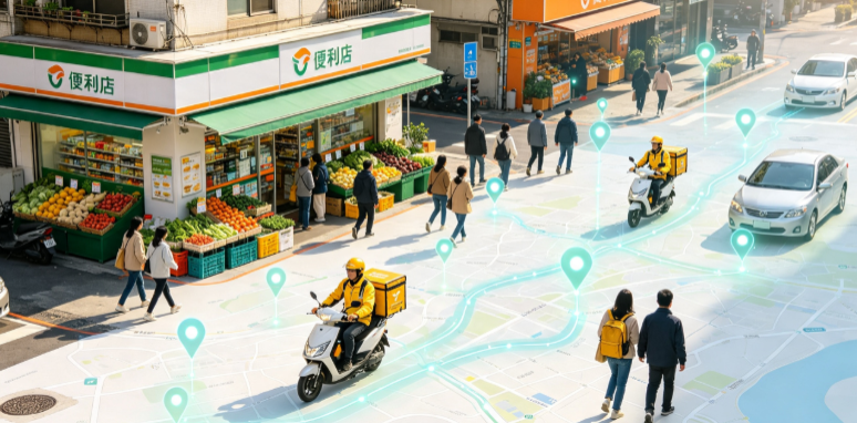 瑞昌市渗透衣食住行，GEO 地理空间技术重塑大众日常消费服务场景