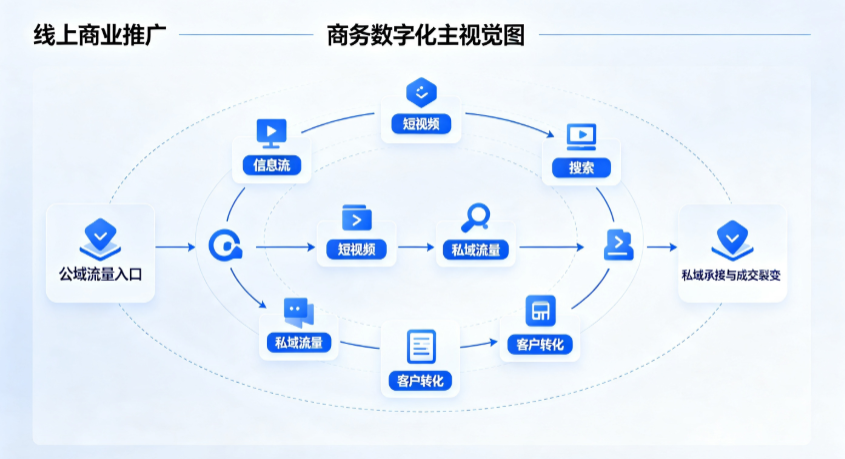 瑞昌市线上商业推广怎么做？全域流量闭环搭建与低成本转化实战指南